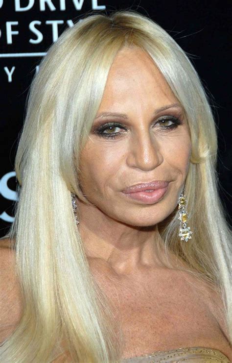 qué edad tiene donatella versace|Donatella Versace younger years.